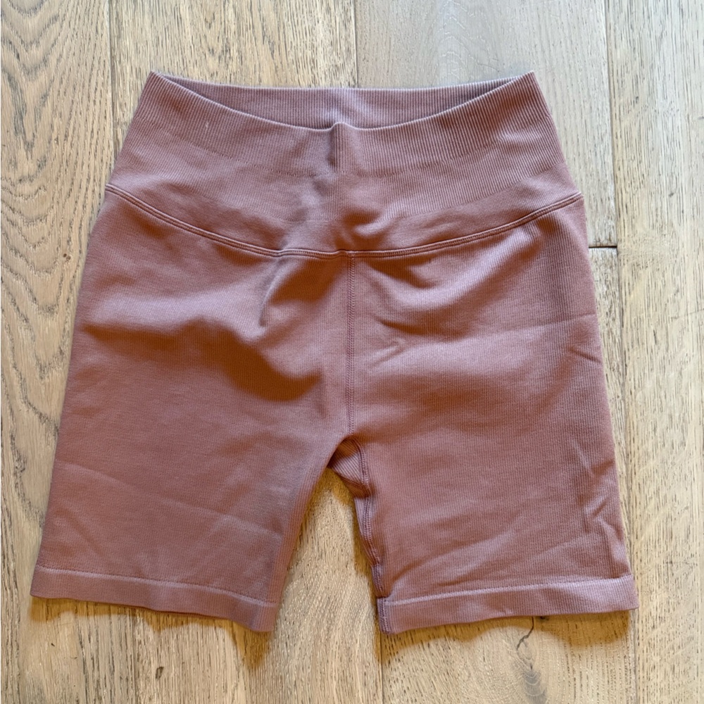 Spiritual Gangster Dusty Rose Bike Shorts